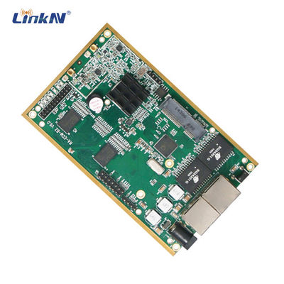 Encripción militar -40℃~ +65℃ del módulo 2.4GHz 1W MIMO AES256 del OEM de MESH Radio de la policía