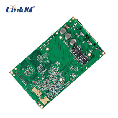 Encripción táctica militar 7V-48V DC del poder AES del IP MESH Radio Module 5GHz 1W de la policía