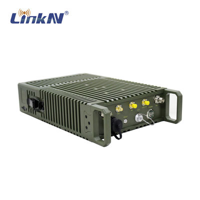 LK3702 40dBm 30KM Manpack Enlace de datos táctico Transmisión de video IP MESH MIMO Radio