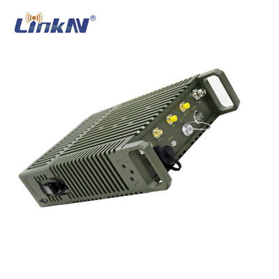LK3702 40dBm 30KM Manpack Enlace de datos táctico Transmisión de video IP MESH MIMO Radio
