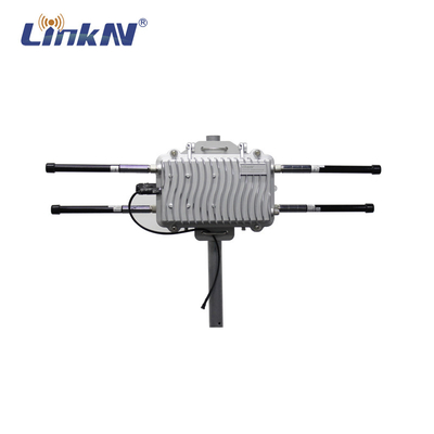 LKAV3720 Comunicación inalámbrica de rayos militares IP67 resistente 10 km de banda doble IP MESH Radio