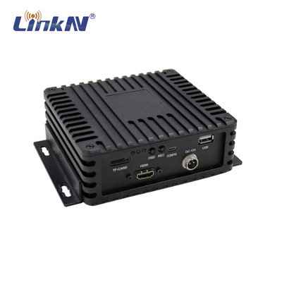 LKAV1211 Receptor de video pequeño COFDM FHD 1080p baja latencia AES256 H.264 carcasa resistente
