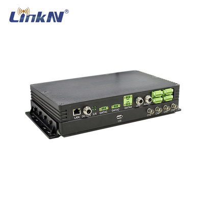 LKAV3605 Transmisor de datos de vídeo de 1,5 km para excavadora de carga UGV Robot 4W AES Encriptación 10-30V