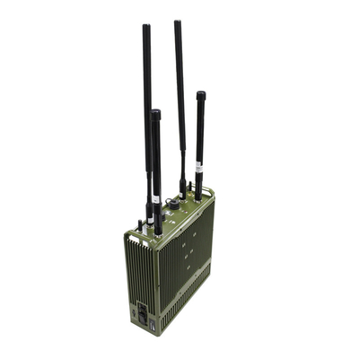 Encripción táctica de la estación base AES de IP66 40dBm MESH Radio Integrates 40dBm LTE con la batería