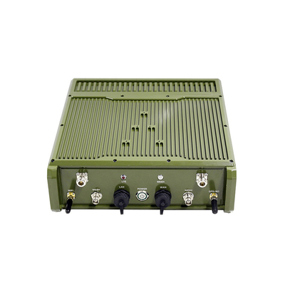 Encripción táctica de la estación base AES de IP66 40dBm MESH Radio Integrates 40dBm LTE con la batería