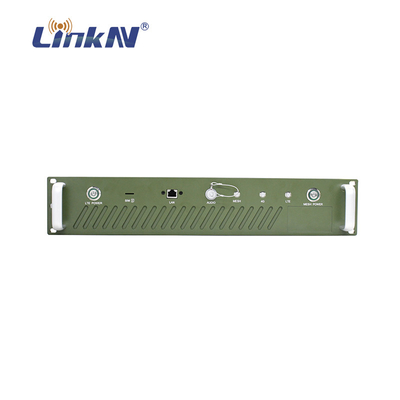 Encripción GPS/BD del IP Mesh Radio 43dBm AES de la estación base 2U del vehículo 4G LTE