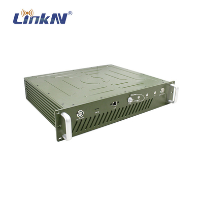 Encripción GPS/BD del IP Mesh Radio 43dBm AES de la estación base 2U del vehículo 4G LTE